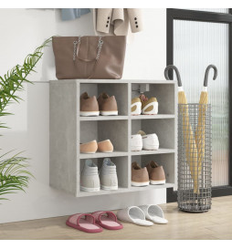 Armoire à chaussures Gris...