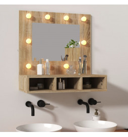 Armoire à miroir avec LED...