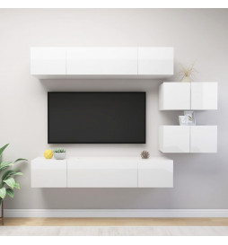 Ensemble de meuble TV 6 pcs...
