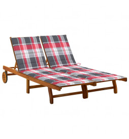 Chaise longue de jardin 2...