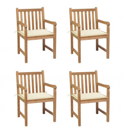 Chaises de jardin 4 pcs...