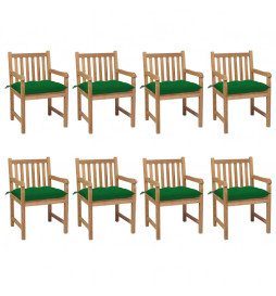 Chaises de jardin 8 pcs...