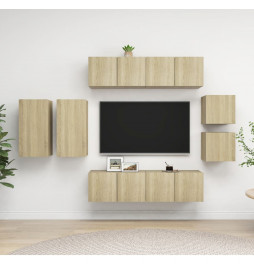 Ensemble de meuble TV 8 pcs...