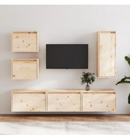 Meubles TV 6 pcs Bois...