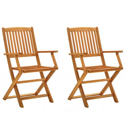 Chaises de jardin pliables...