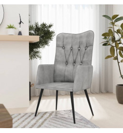 Chaise à oreilles Gris Toile