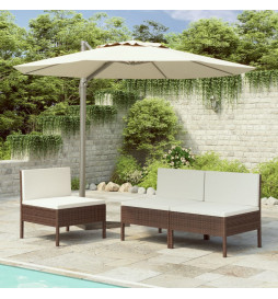 Chaises de jardin 3 pcs...