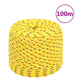 Corde de bateau Jaune 6 mm...