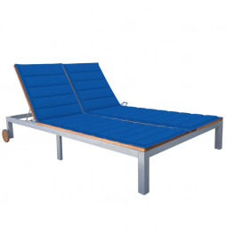 Chaise longue 2 places avec...