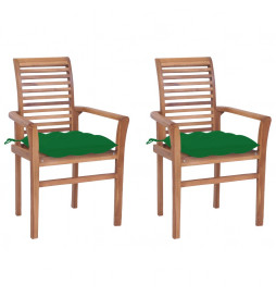 Chaises à dîner 2 pcs avec...