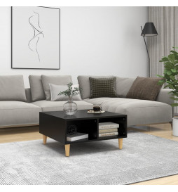 Table basse Noir 60x60x30...
