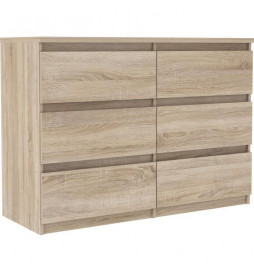 Commode CHELSEA 6 tiroirs -...