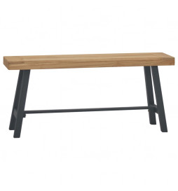 Banc 110 cm Bois massif de...