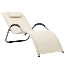 Chaise longue Textilène...