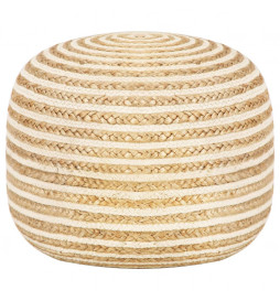 Pouf fait à la main 45x30...