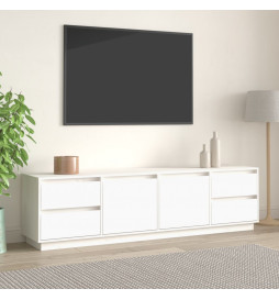 Meuble TV Blanc 176x37x47,5...