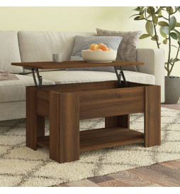 Table basse Chêne marron...
