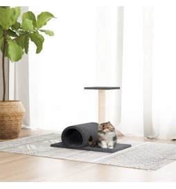 Arbre à chat avec tunnel...