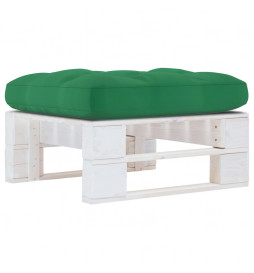 Pouf palette de jardin Bois...