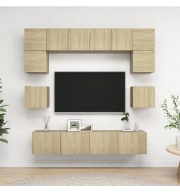 Ensemble de meuble TV 8 pcs...