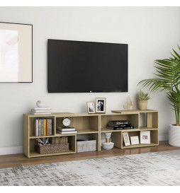 Meuble TV Chêne sonoma...