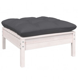 Repose-pied de jardin avec...