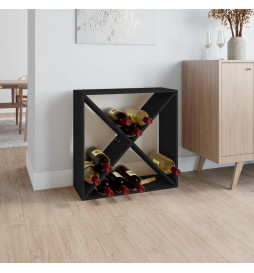Armoire à vin Noir 62x25x62...