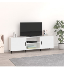 Meuble TV blanc 150x30x50...