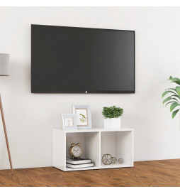 Meuble TV Blanc brillant...