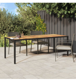 Table de jardin Noir...