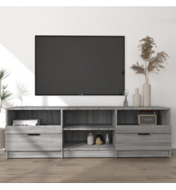 Meuble TV Sonoma gris...