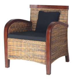 Fauteuil Rotin tissé à la main