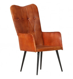 Chaise à oreilles Marron...