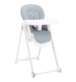 Chaise haute bébé Gris...