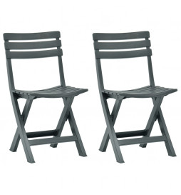 Chaises de jardin pliables...