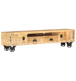 Meuble TV 150x30x37 cm Bois...