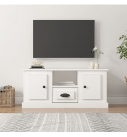 Meuble TV blanc 100x35,5x45...