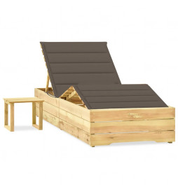 Chaise longue de jardin...