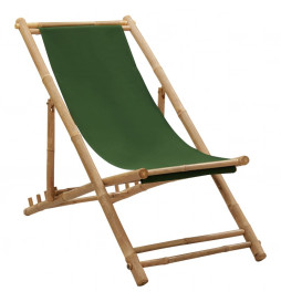 Chaise de terrasse bambou...
