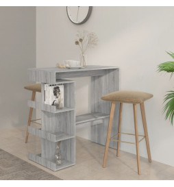 Table de bar et étagère de...