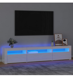 Meuble TV avec lumières LED...