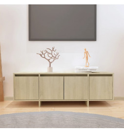 Meuble TV Chêne sonoma...