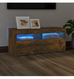 Meuble TV avec lumières LED...