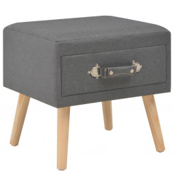 Table de chevet Gris foncé...