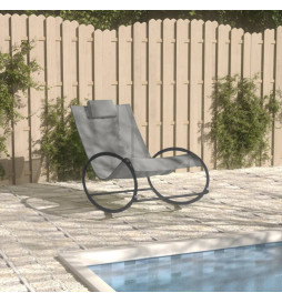 Chaise longue avec oreiller...