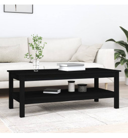 Table basse Noir 110x50x40...