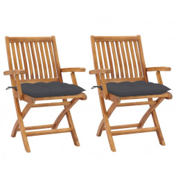 Chaises de jardin 2 pcs...