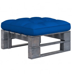 Pouf palette de jardin Bois...