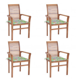 Chaises à dîner 4 pcs et...
