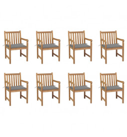 Chaises de jardin 8 pcs...